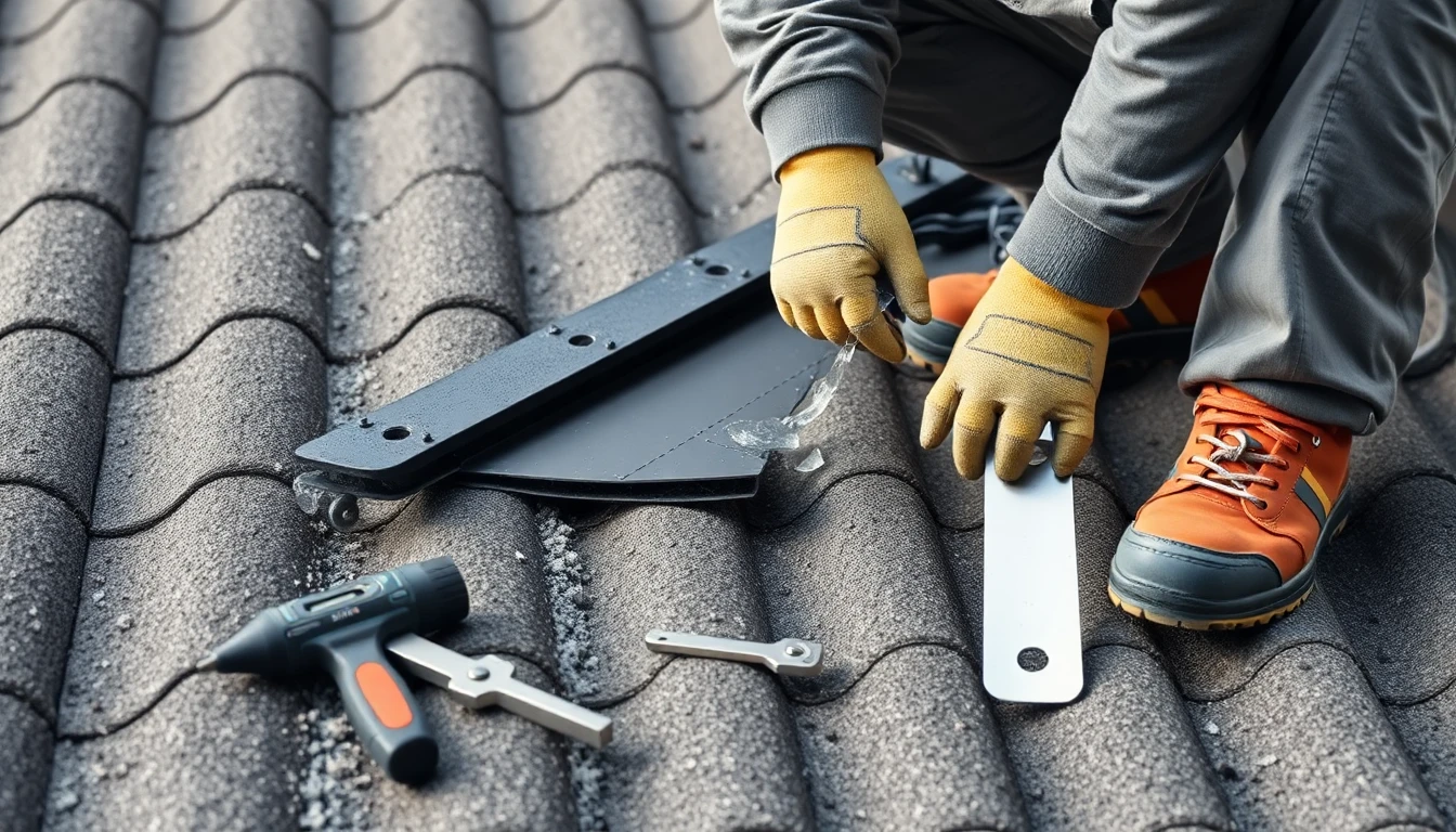 Roof Flashing Repair