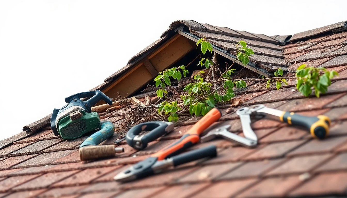 Tree Damage Roof Repair
